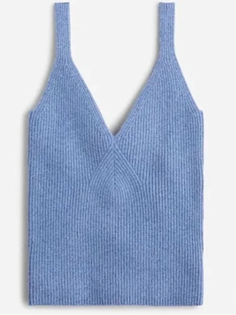 J.Crew Soft Knit V-Neck Sweater in Light Periwinkle